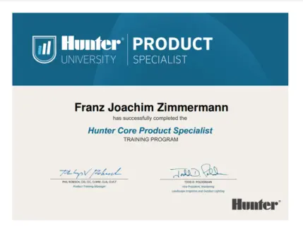 achim-zimmermann-garten-hunter-qualifikation-product-specialist